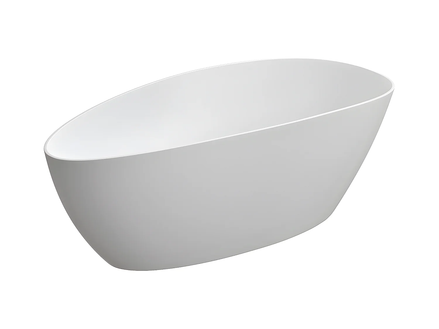 baignoire îlot OMNIRES BARCELONA M+  170X77 CM  couleur : blanc  finition : mat