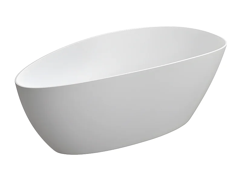 baignoire îlot OMNIRES BARCELONA M+  170X77 CM  couleur : blanc  finition : mat