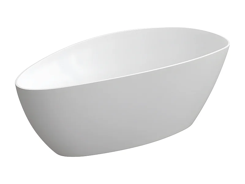 baignoire îlot OMNIRES BARCELONA M+  156X71 CM  couleur : blanc  finition : mat