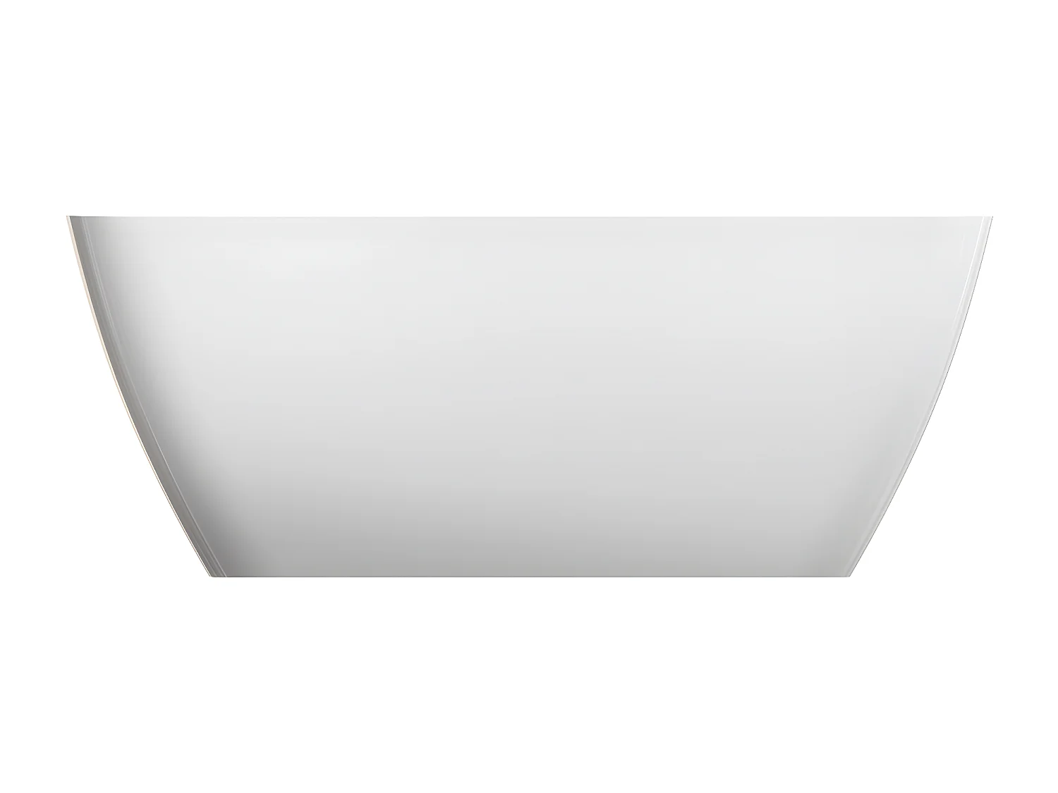 baignoire îlot OMNIRES PARMA M+  159X71 CM  couleur : blanc  finition : brillant