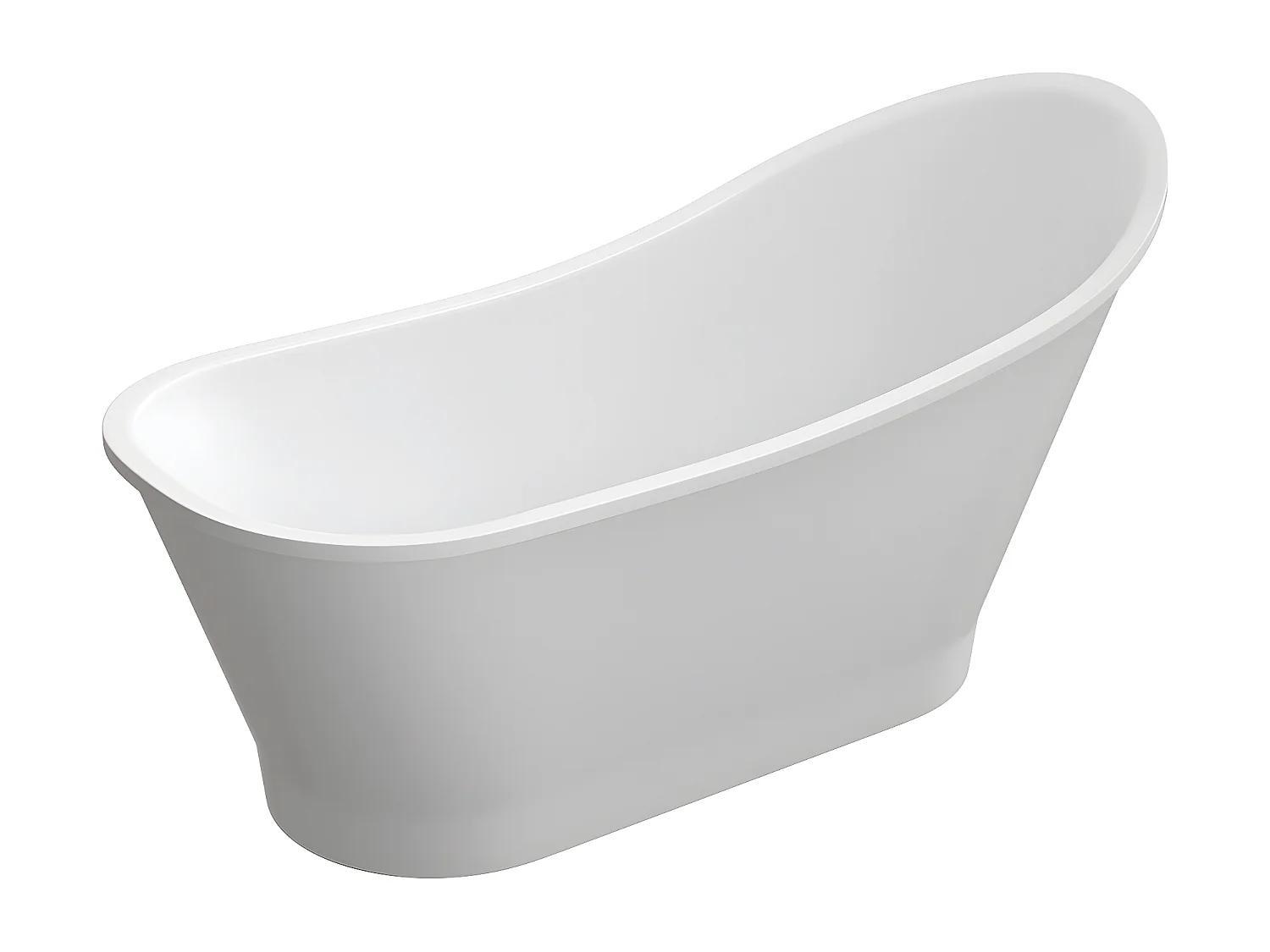 baignoire îlot OMNIRES VENEZIA M+  160X73 CM  couleur : blanc  finition : mat