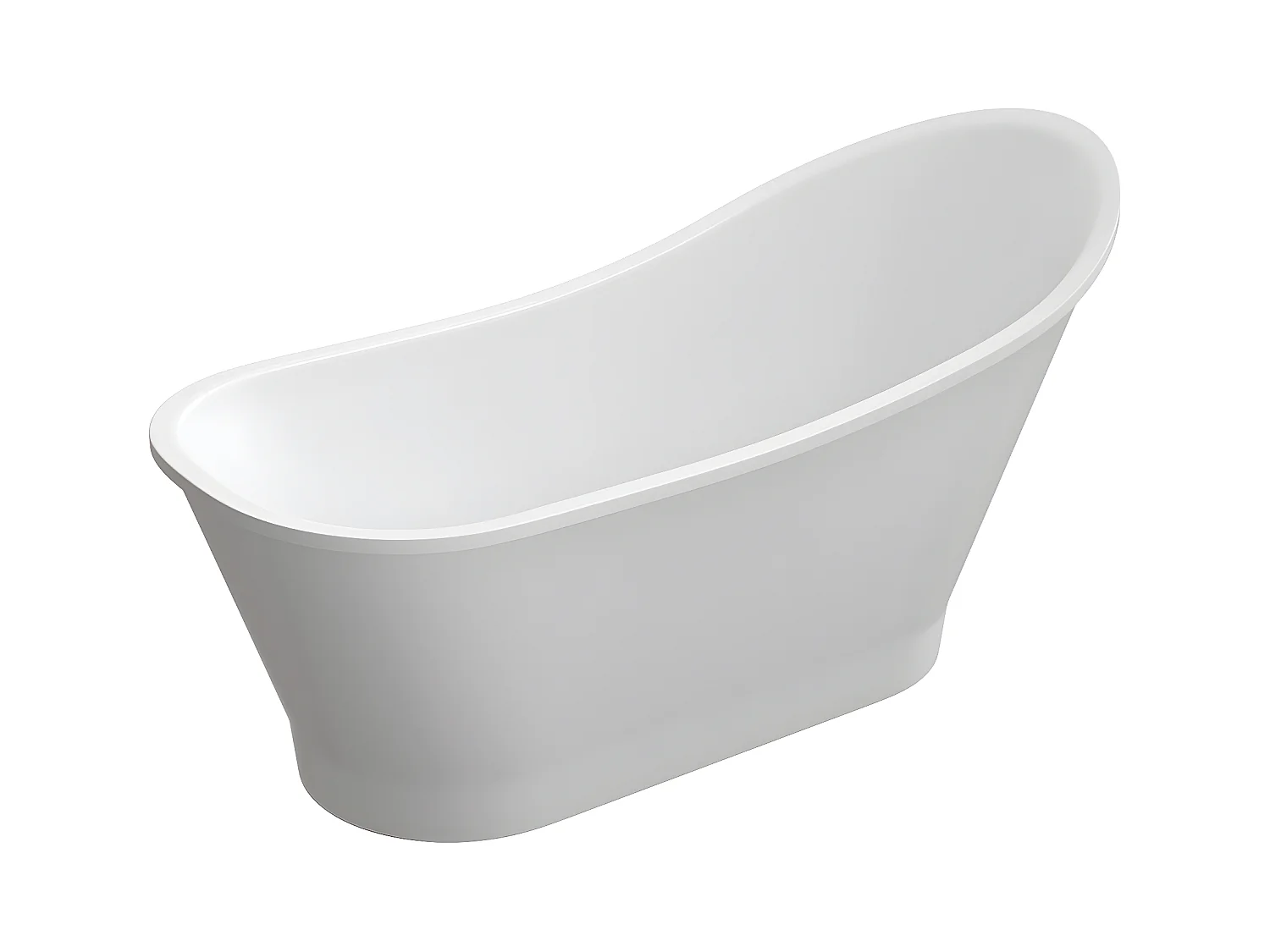 baignoire îlot OMNIRES VENEZIA M+  160X73 CM  couleur : blanc  finition : mat