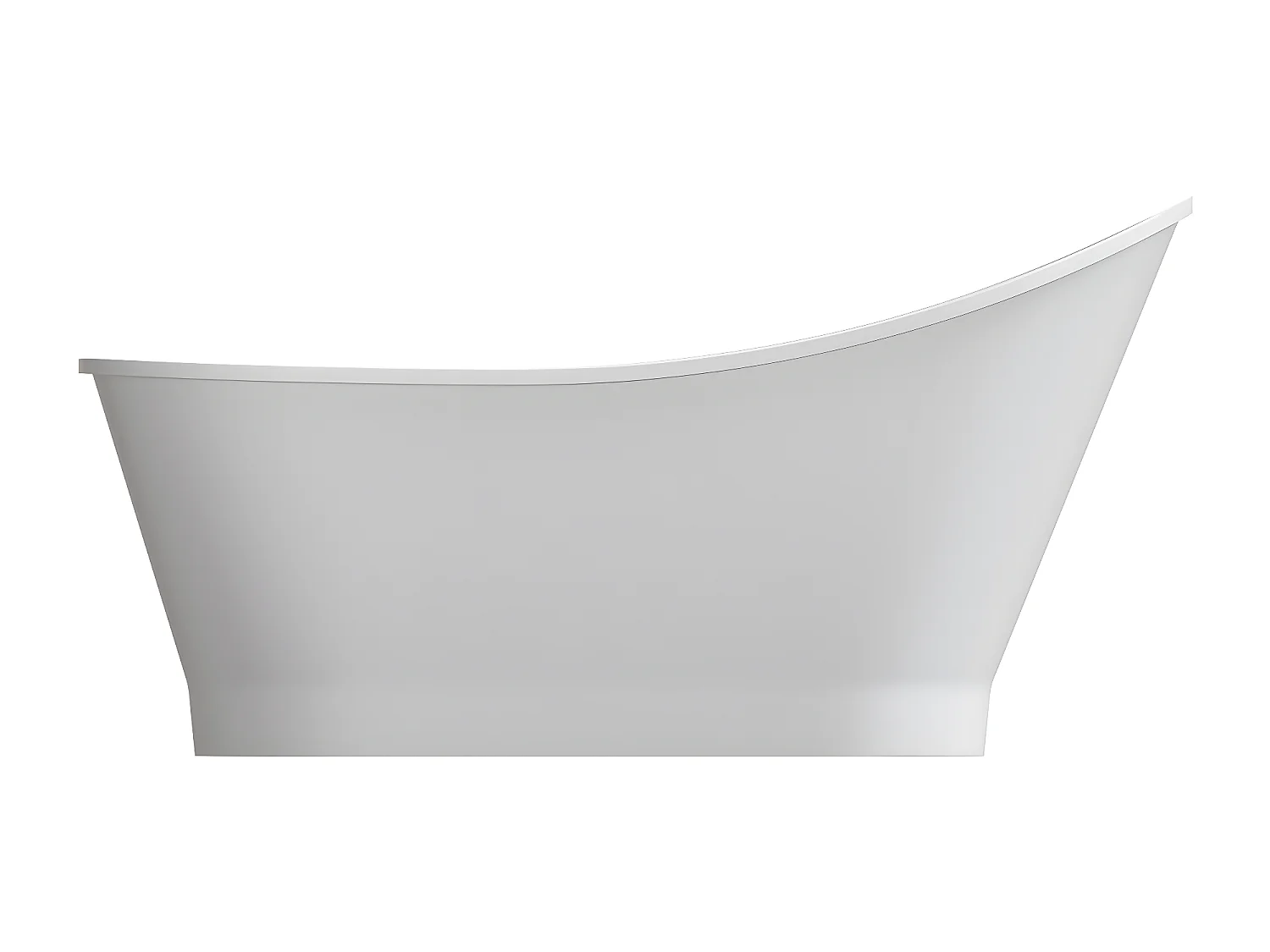 baignoire îlot OMNIRES VENEZIA M+  160X73 CM  couleur : blanc  finition : mat