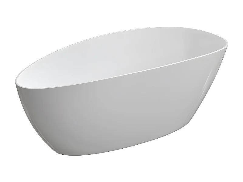 baignoire îlot OMNIRES BARCELONA M+  170X77 CM  couleur : blanc  finition : brillant