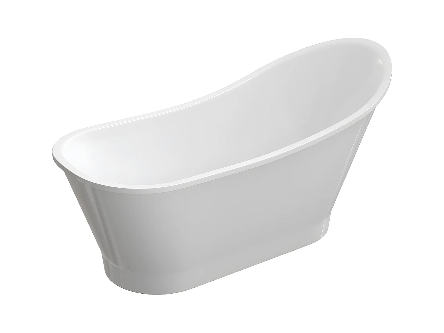 baignoire îlot OMNIRES VENEZIA M+  160X73 CM  couleur : blanc  finition : brillant