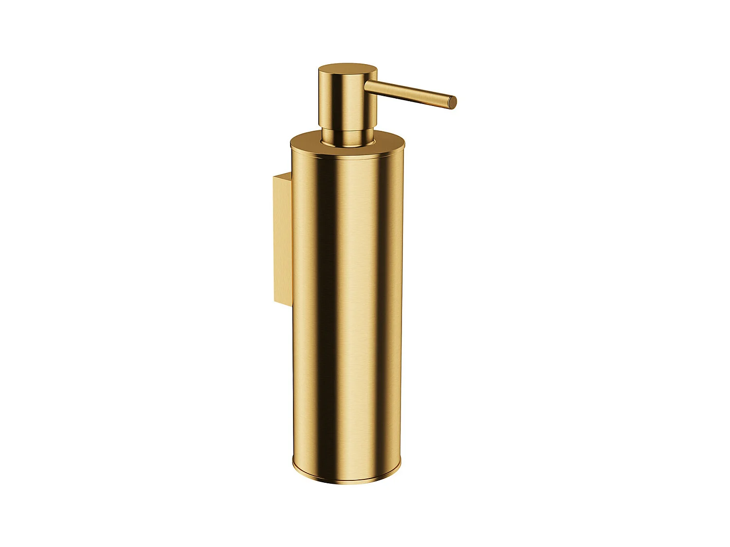 Distributeur MODERN PROJECT savon liquide, suspendu, or brossé