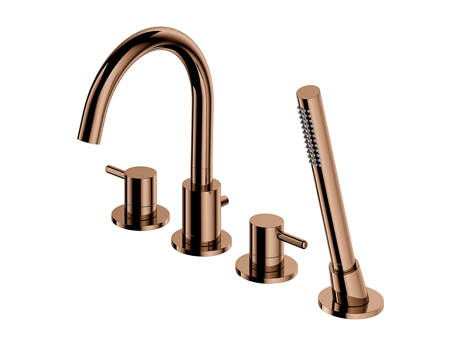 Mélangeur de bain Omnires collection Y copper Couleur: cuivre