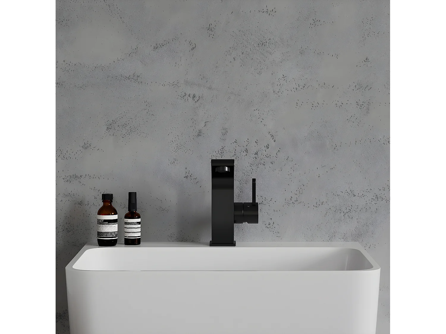 Mitigeur Lavabo Bas Darling, 17 Cm,  couleur : Noir