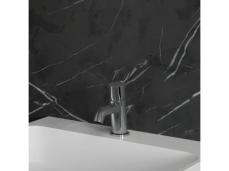 Mitigeur Lavabo Bas Y, 14 Cm couleur : Chrome