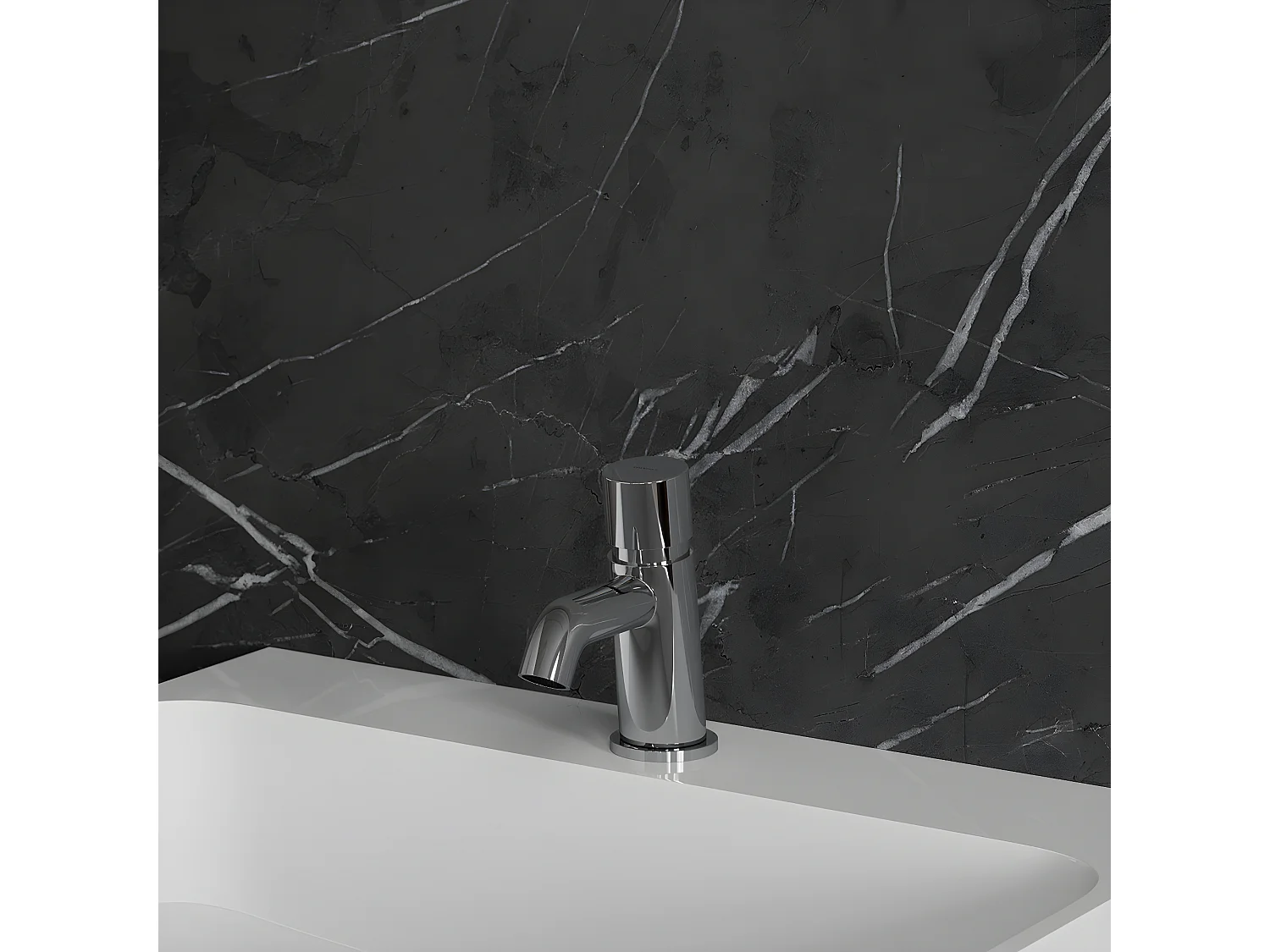 Mitigeur Lavabo Bas Y, 14 Cm couleur : Chrome