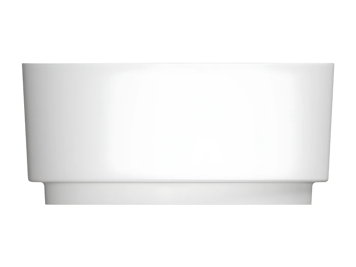 Vasque Cadence M + Vasque À Poser, 42 X 37 cm.couleur : Blanc Mat