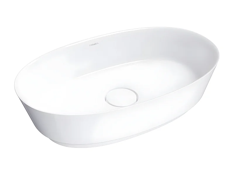 Vasque À poser Neo M+, 60 X 36 Cm.couleur : Blanc Brillant