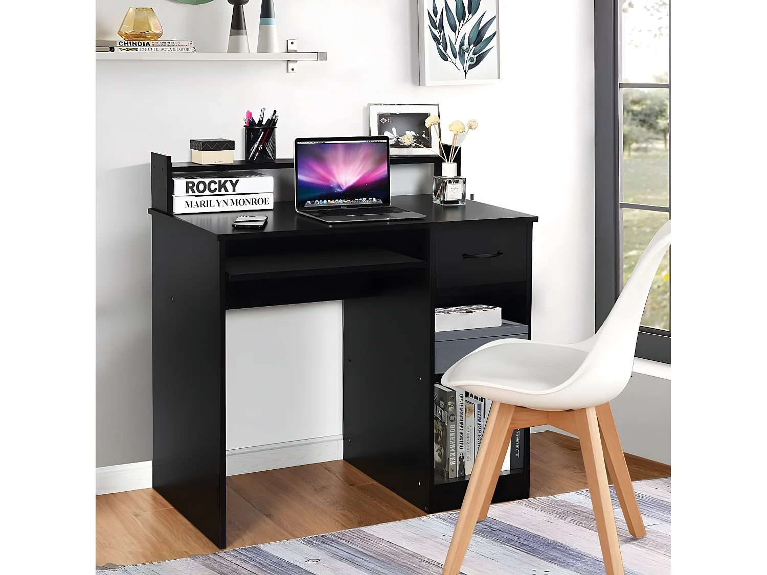 Computertisch mit Ablage TI85553