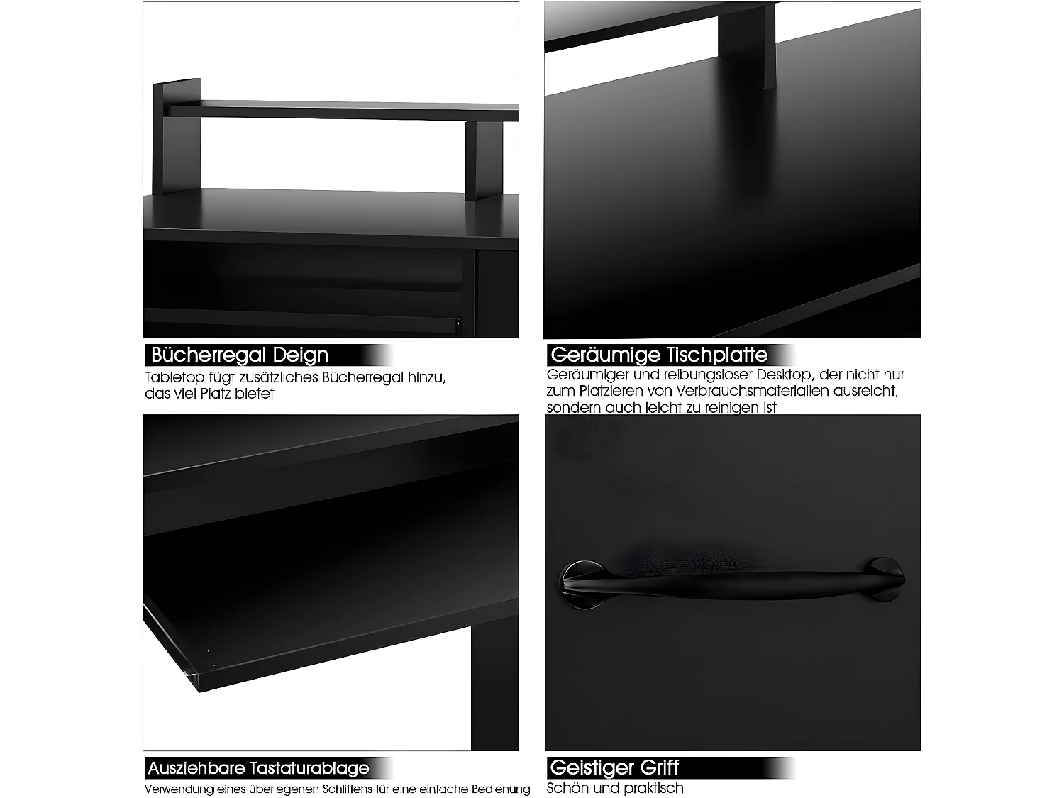 Computertisch mit Ablage TI85553