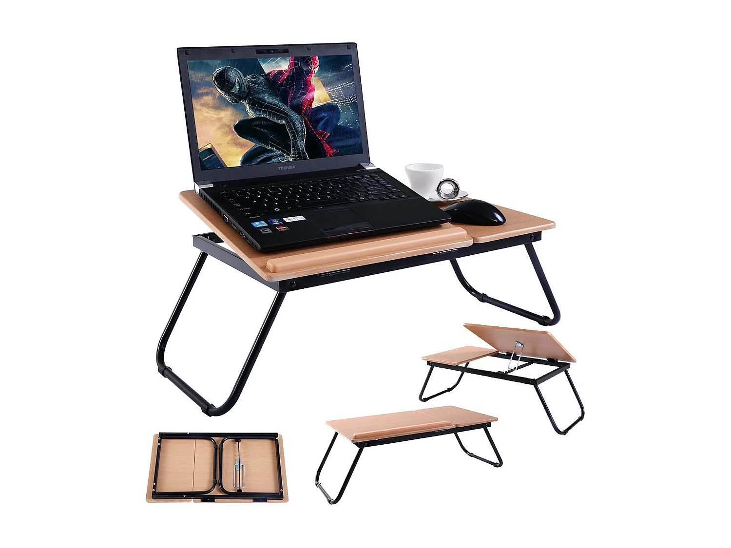 Betttisch Notebooktisch Laptoptisch Notebookstaender Laptopstaender Lapdesks faltbar