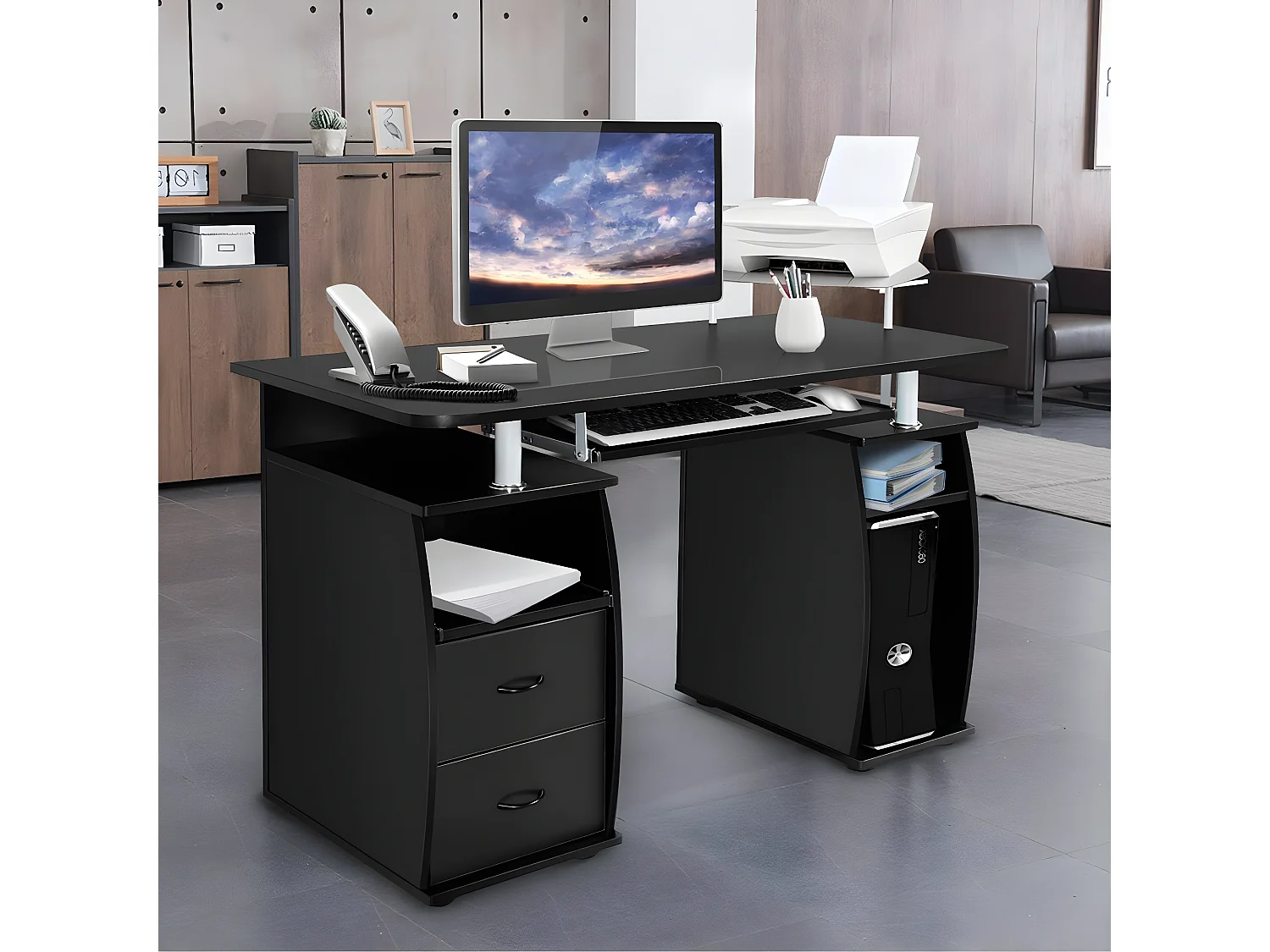 Computertisch Schreibtisch TI61733