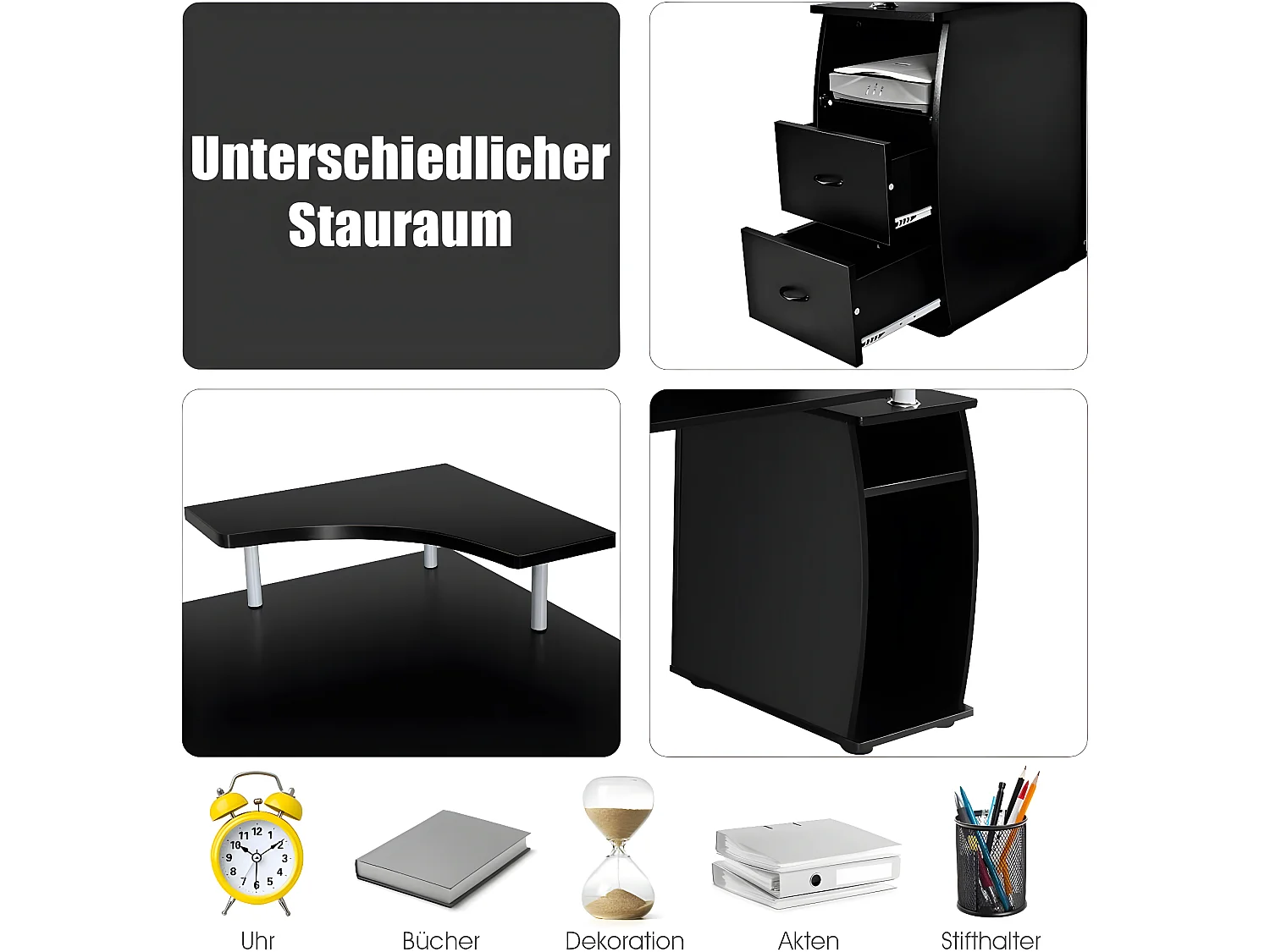 Computertisch Schreibtisch TI61733