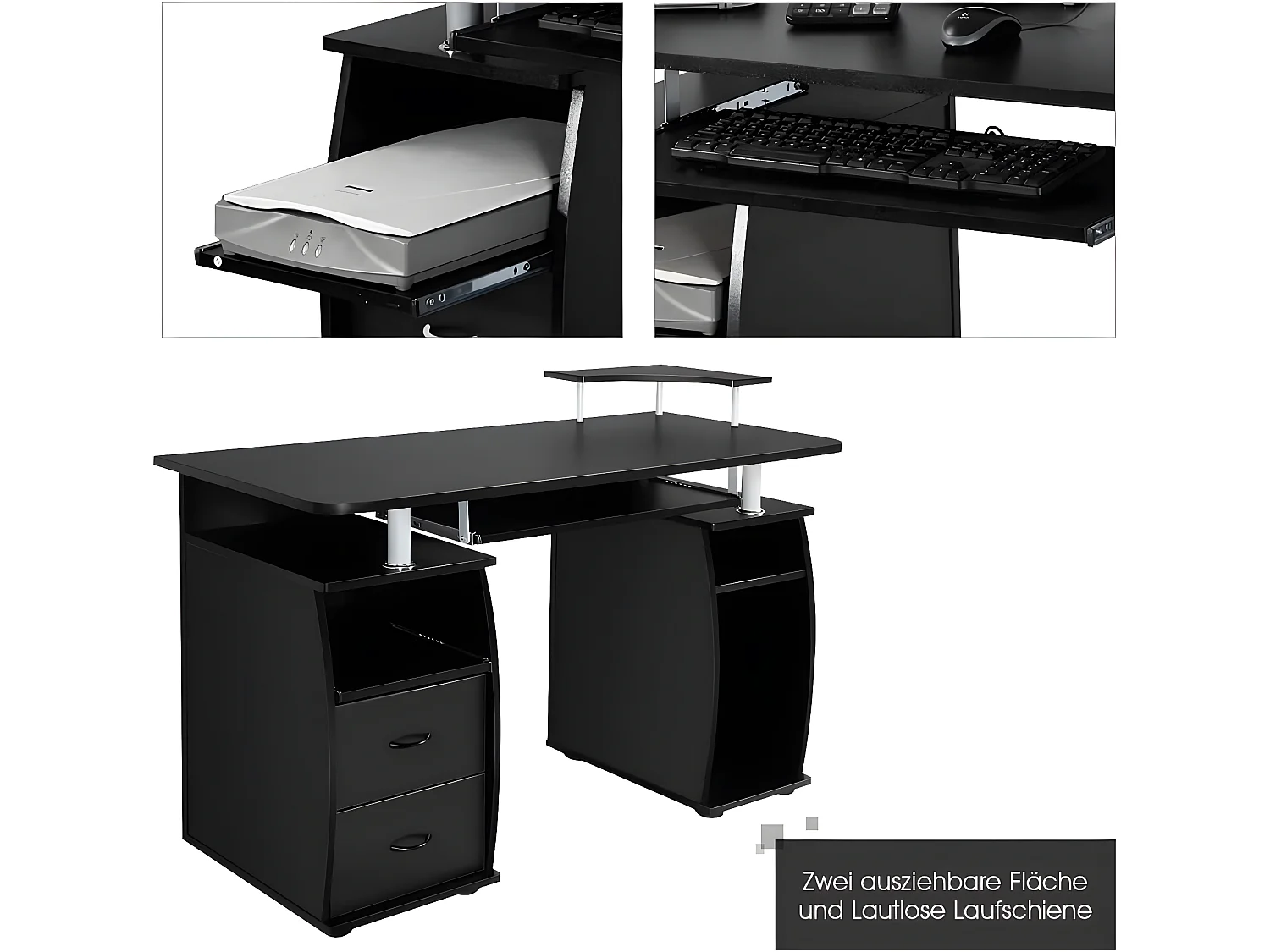 Computertisch Schreibtisch TI61733