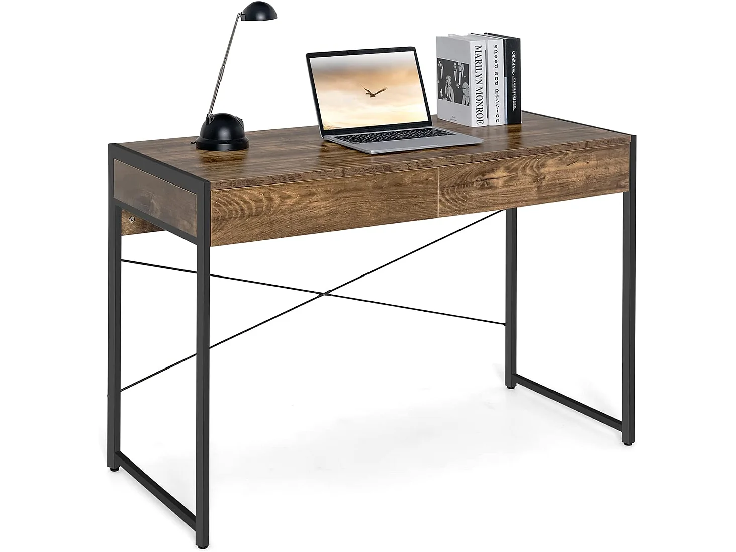 Computertisch mit 2 Schubladen ON32513