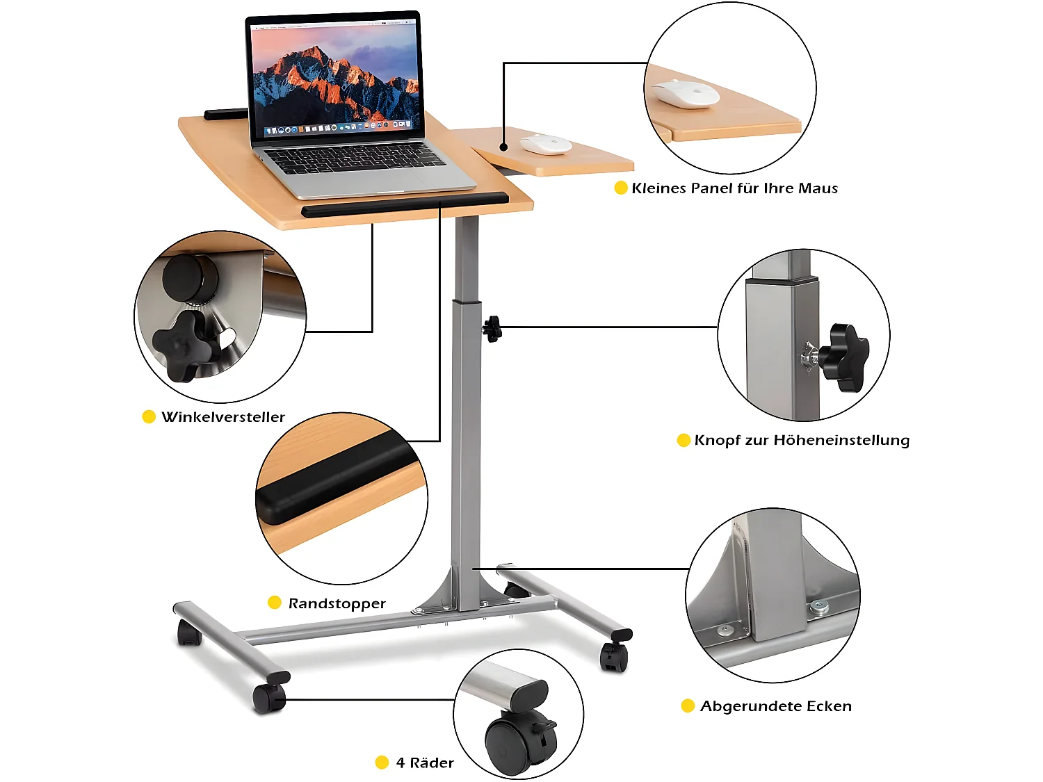 Laptoptisch Notebooktisch TI70910