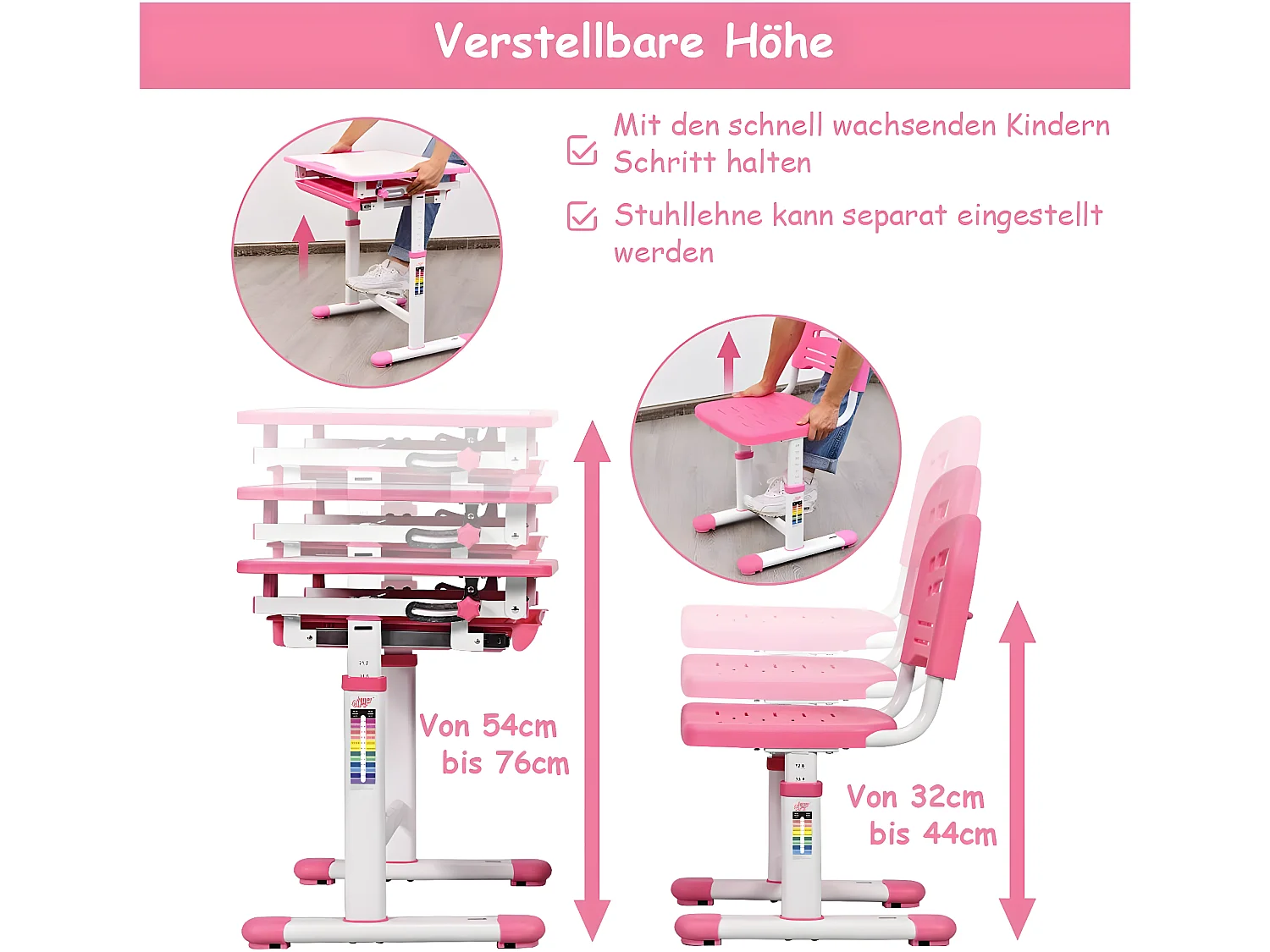 Kinderschreibtisch Schülerschreibtisch TI87128