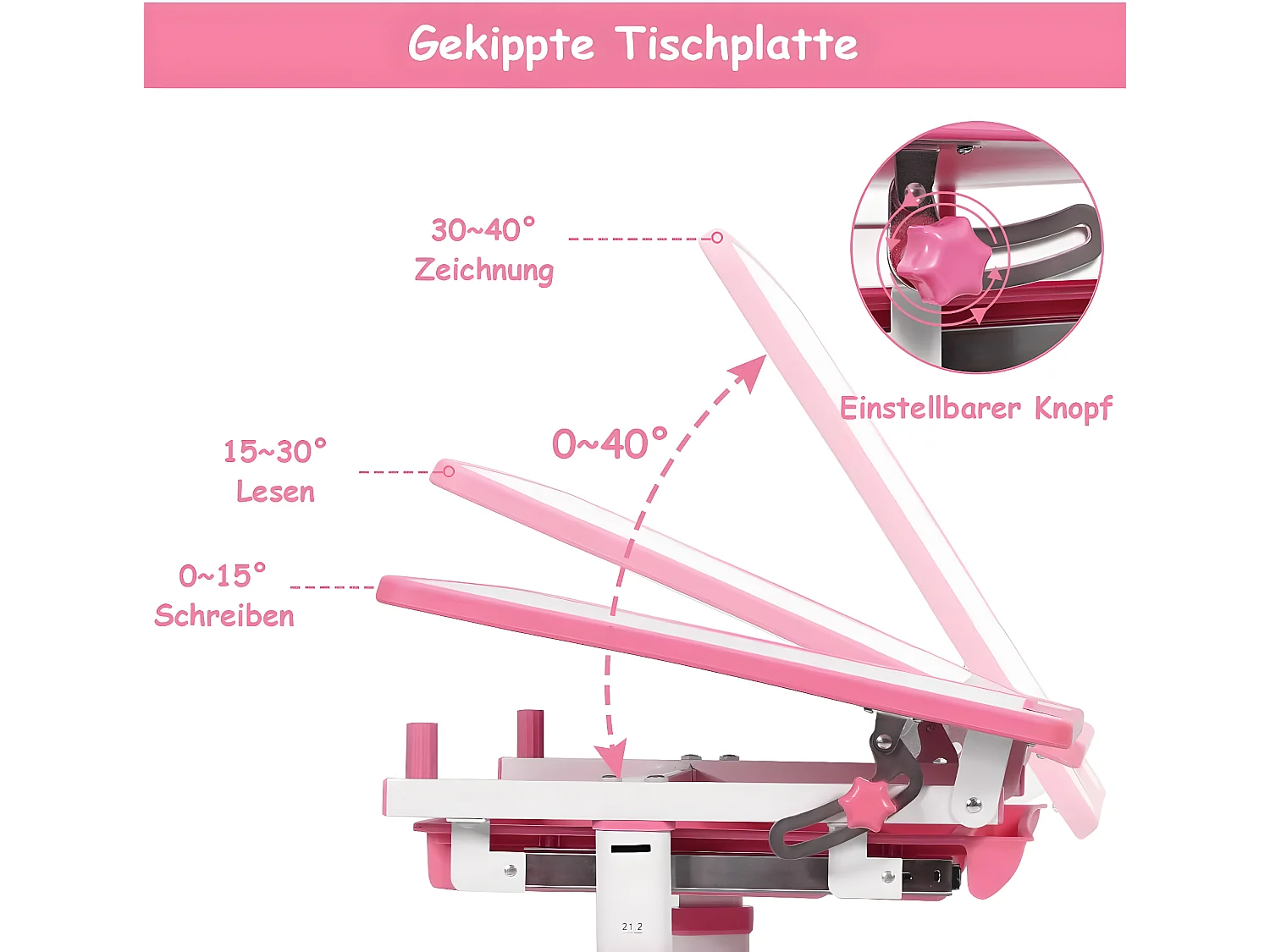 Kinderschreibtisch Schülerschreibtisch TI87128
