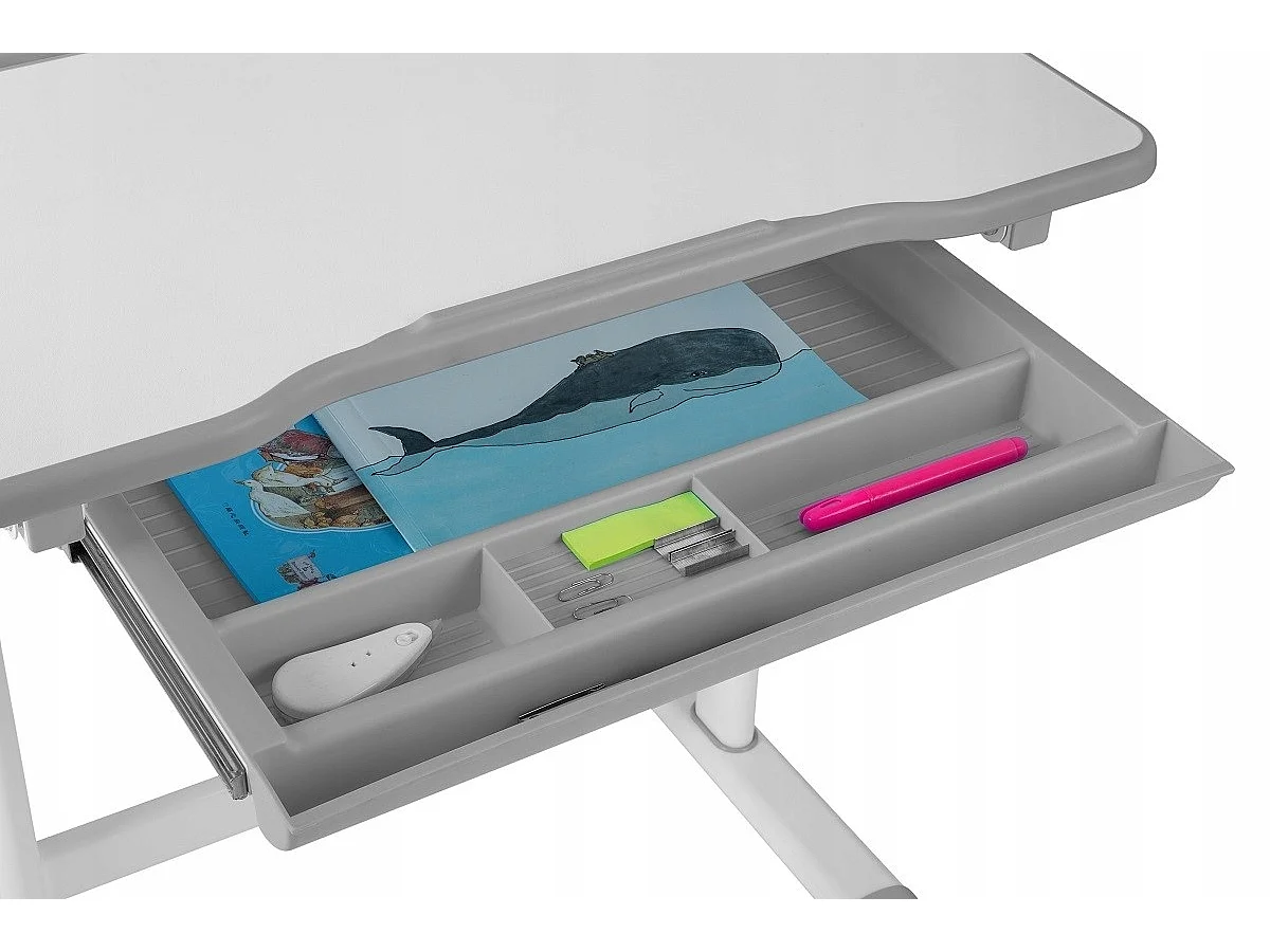 Neigbares Kinderschreibtisch Schreibtisch Jugendschreibtisch-Grau