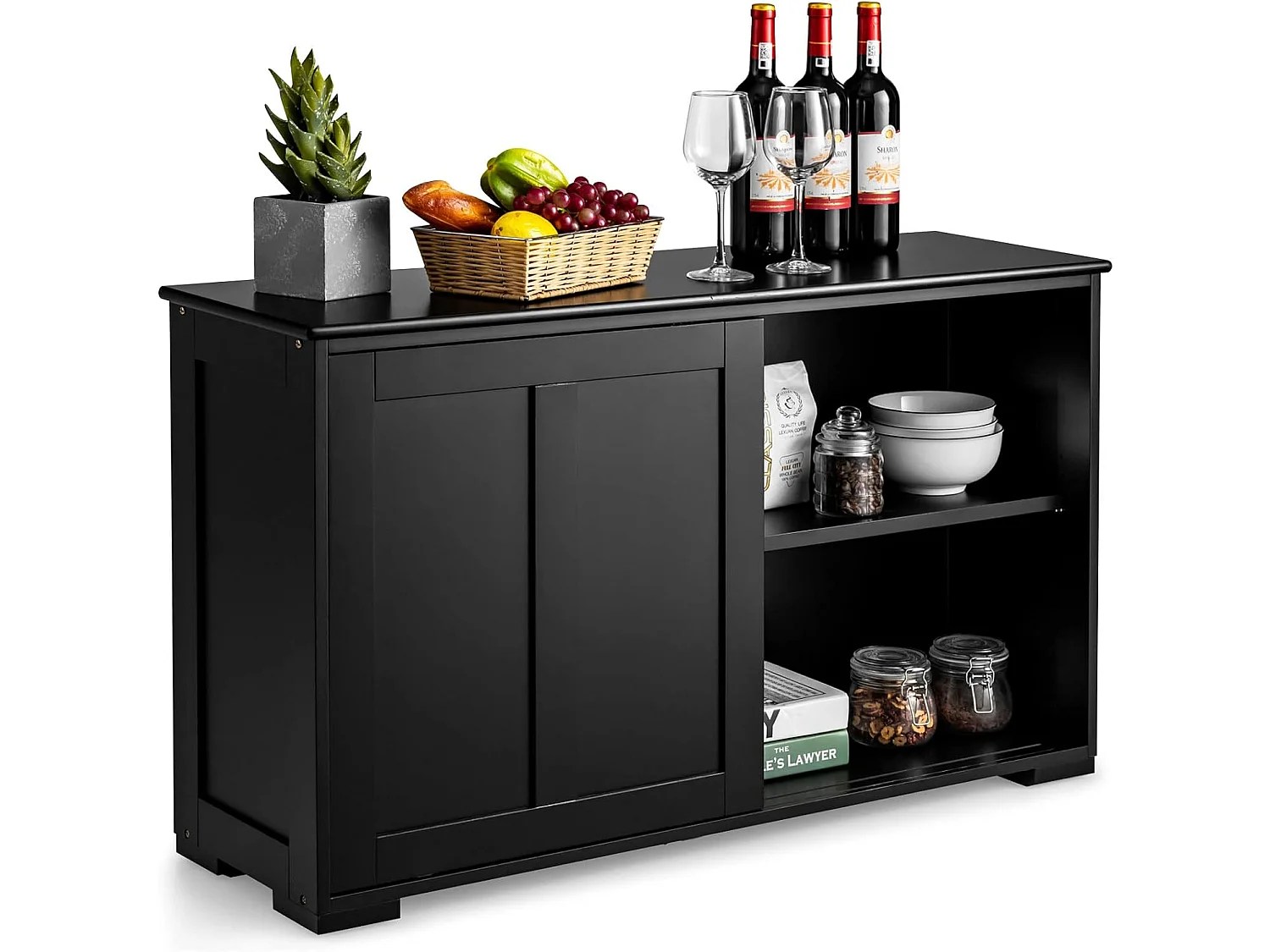 Sideboard, Küchenschrank Beistellschrank TI75080