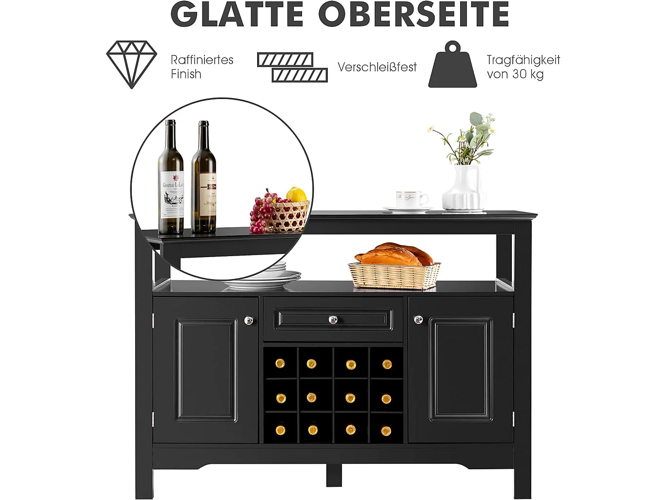 Sideboard Küchenschrank TI77237