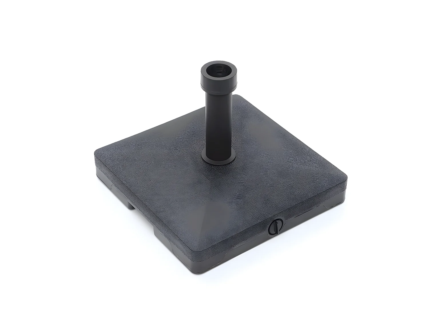 Base para guarda-sol com rodas - Preto 39,5 x 45 x 45 cm