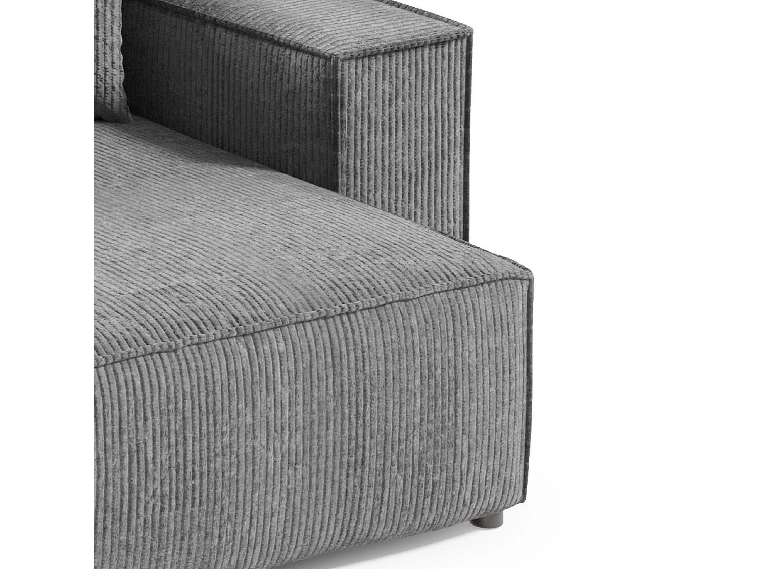 ECKSOFA Schlaffunktion Bento mini Dunkelgrau (Poso 60)