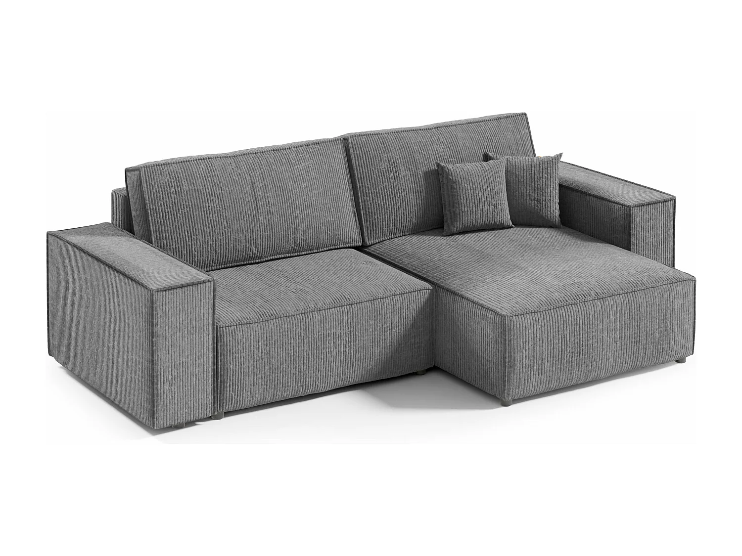 ECKSOFA Schlaffunktion Bento mini Dunkelgrau (Poso 60)