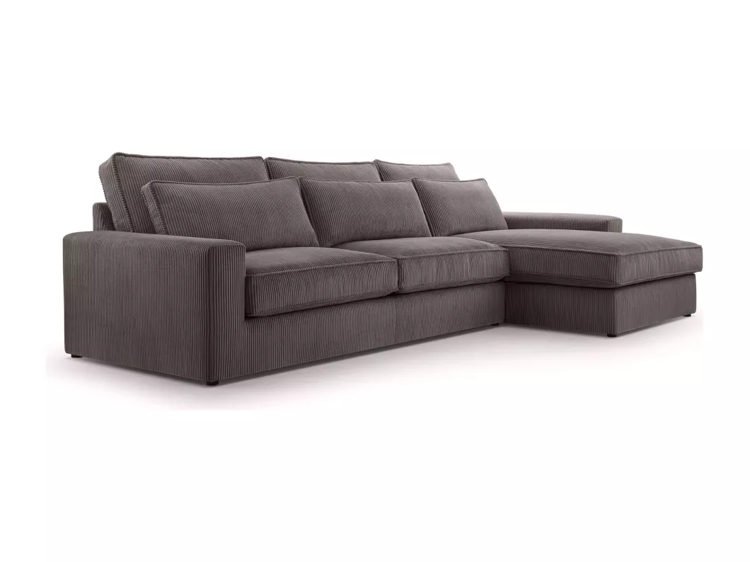 Kauf Unique ECKSOFA Eckcouch Burla Mini Cappuccino (Lincoln 24)