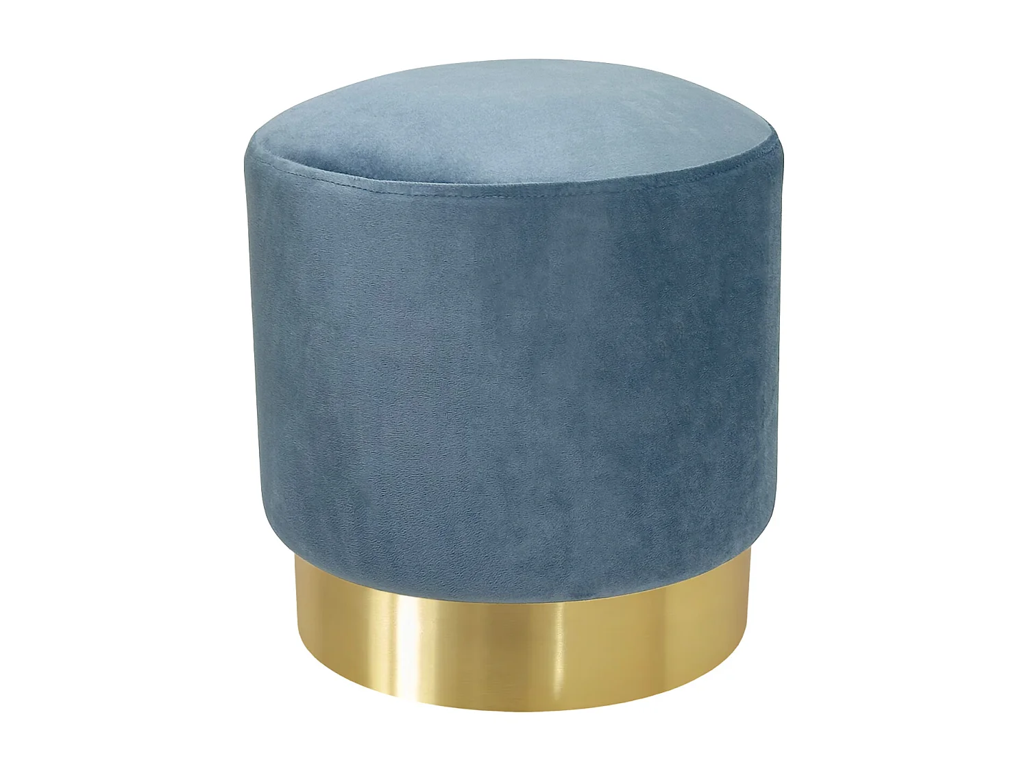 Pouf in velluto carta da zucchero, poggiapiedi mod. Zivago