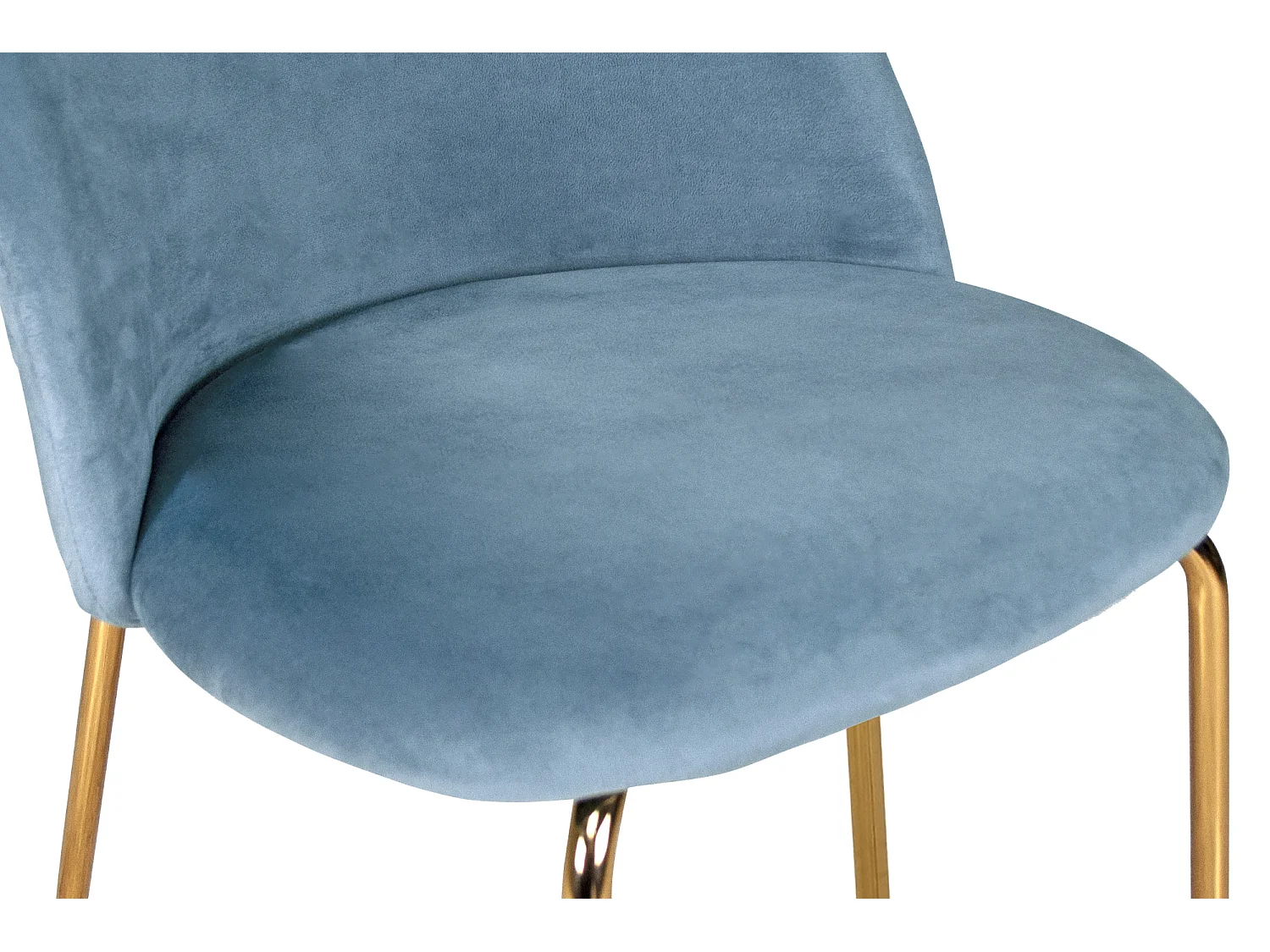 Sgabello cucina imbottito, sgabello alto in velluto carta da zucchero mod. Nicole