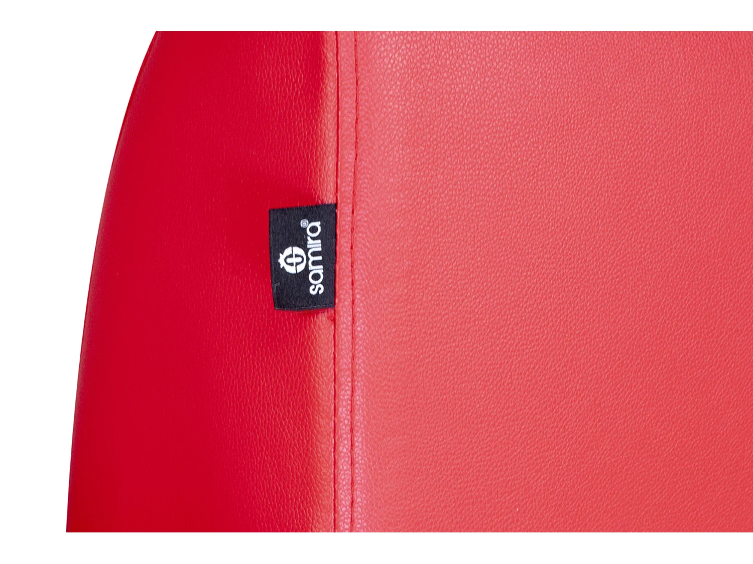 Divano 2 posti in ecopelle rosso mod. Charlie