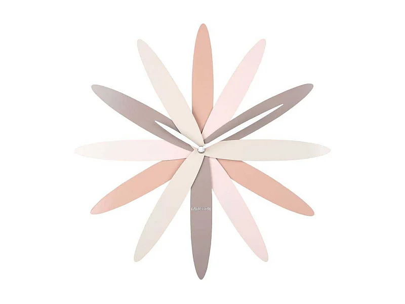 Wanduhr Bloom - Rosa - Ø45cm