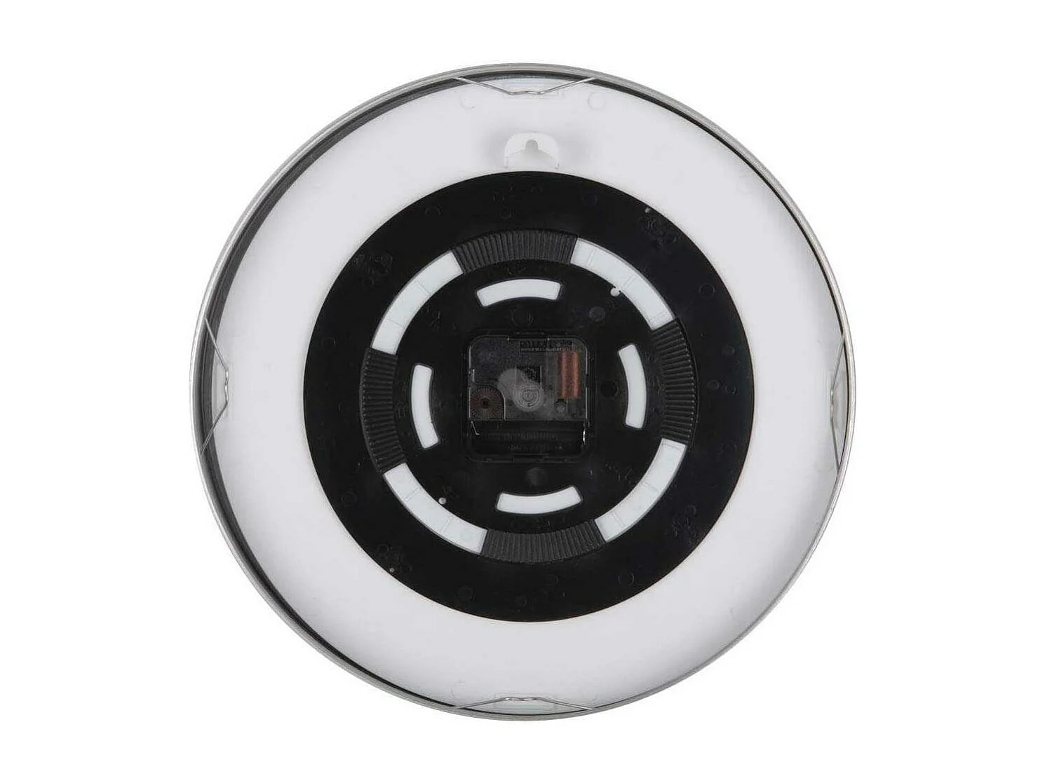 Horloge murale en aluminium Flip Noir