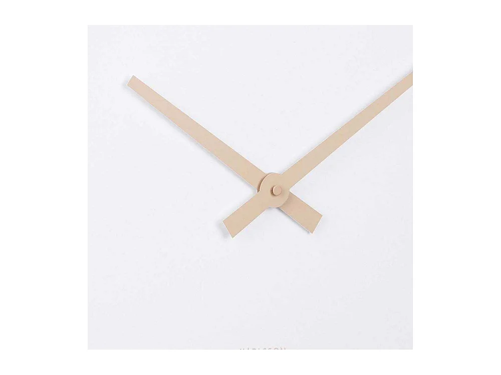 Wanduhr Ancho Groß - Dunkles Holz - Ø50cm