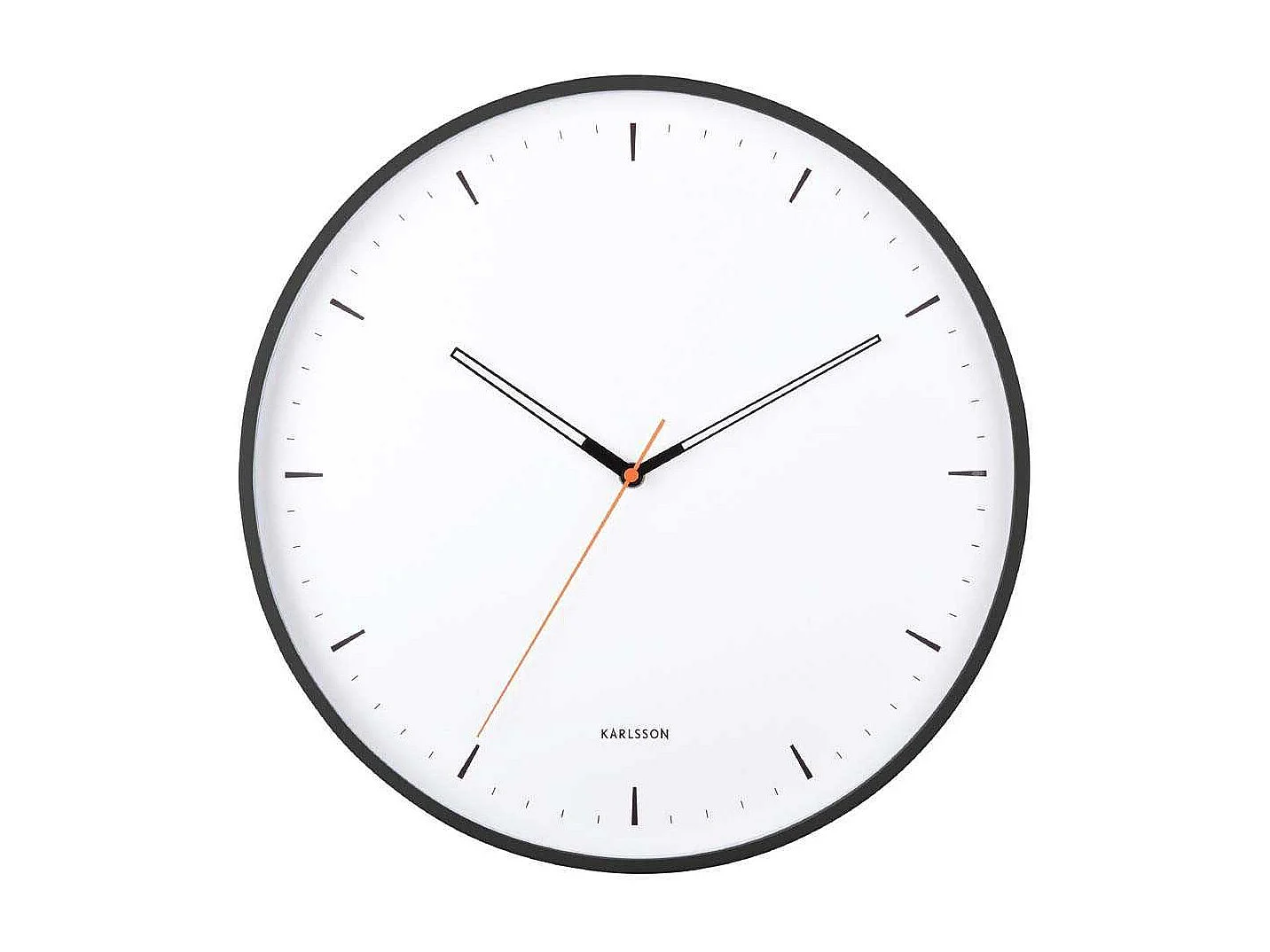 Horloge murale en métal Calm