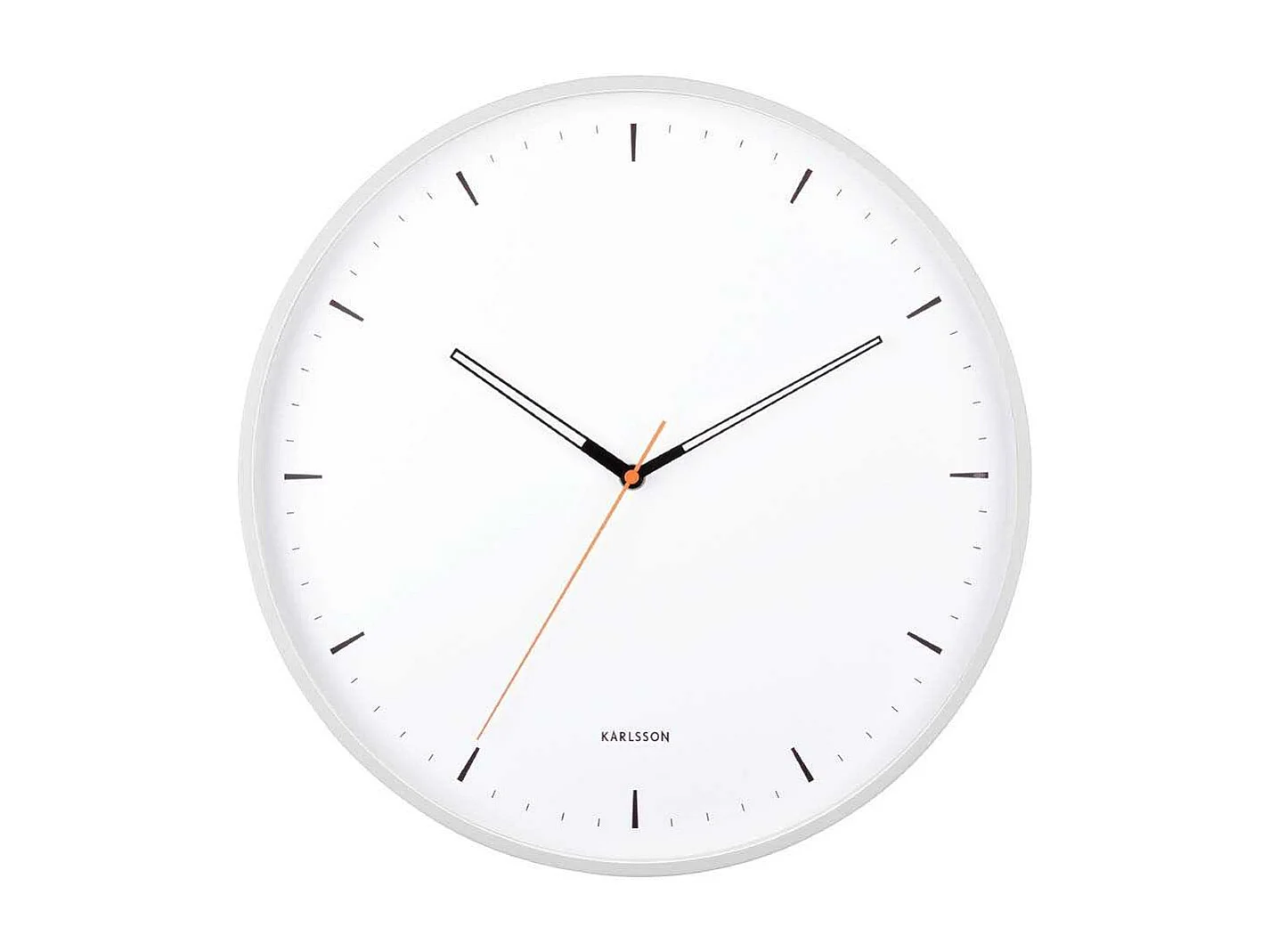 Horloge murale en métal Calm