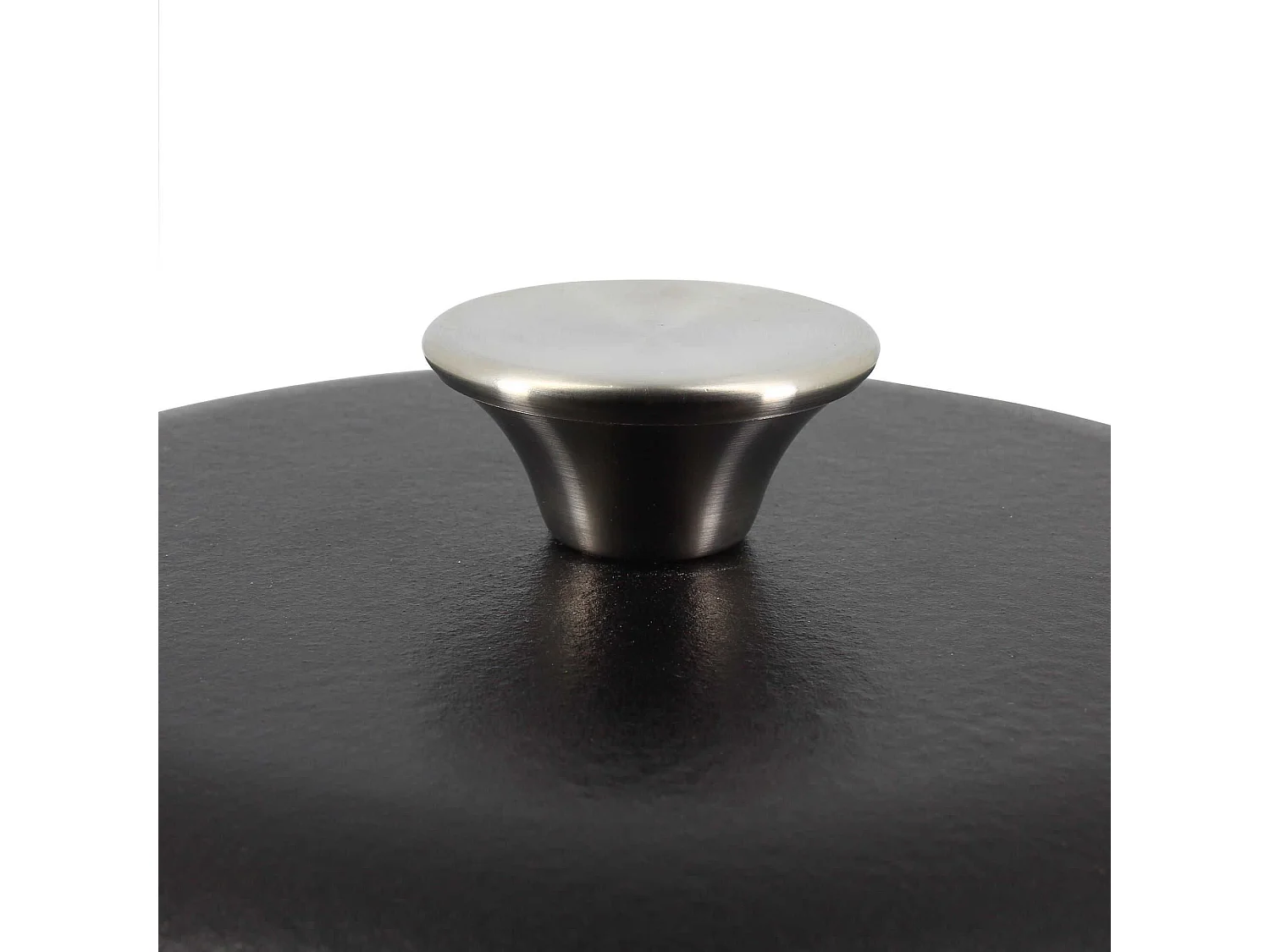 Ogo Living - Cocotte Olaf 24cm En Fonte Noir Avec Anse En Acier Inoxydable