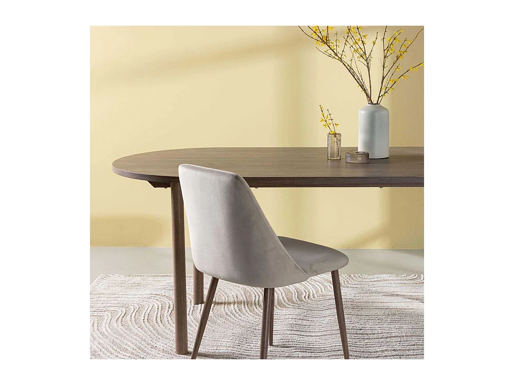 Table à Manger Design "Andy" 180cm Naturel