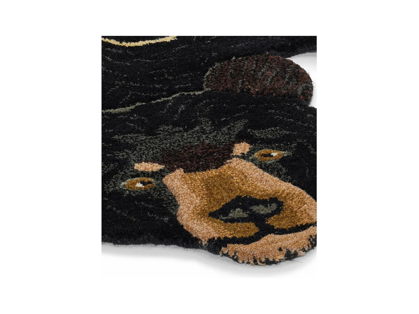 Grand tapis en laine Ours