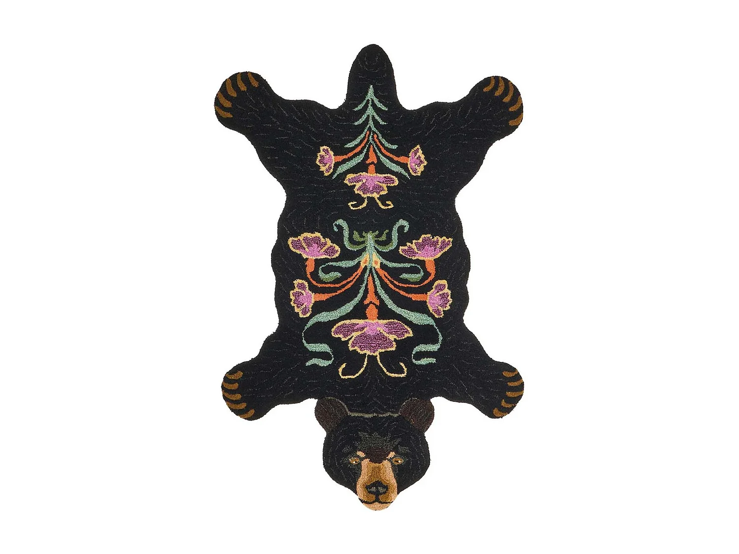 Grand tapis en laine Ours