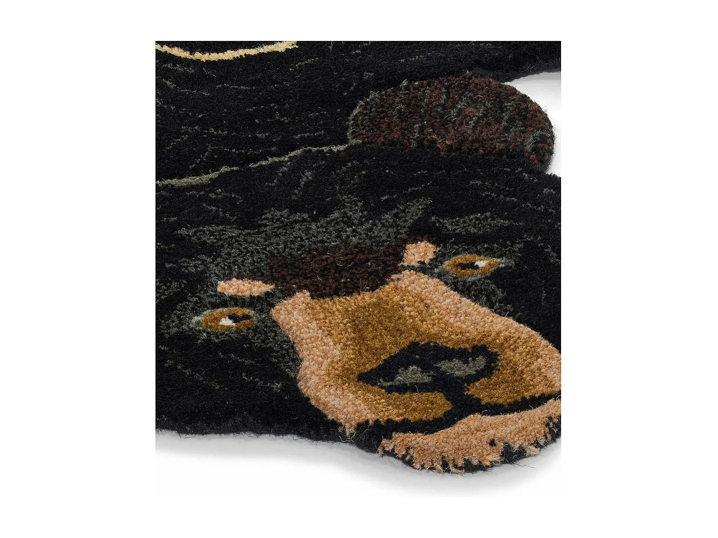 Grand tapis en laine Ours
