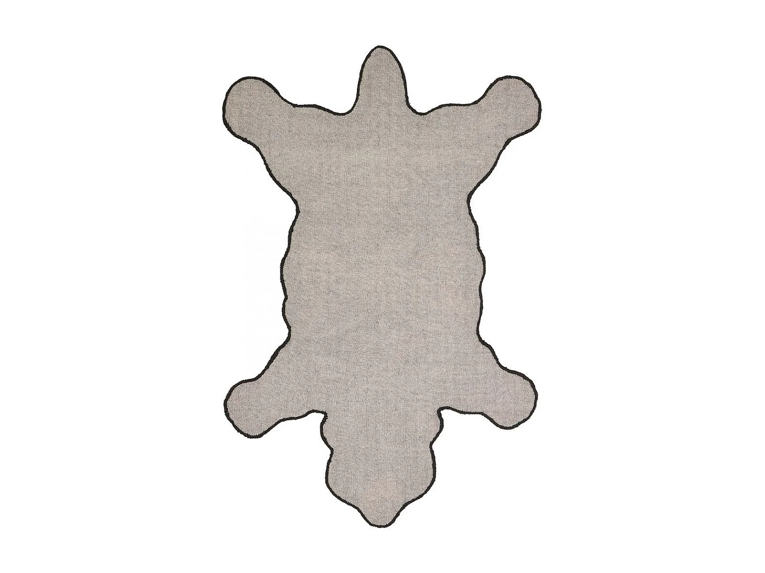 Großer Teppich aus Wolle "Ours"