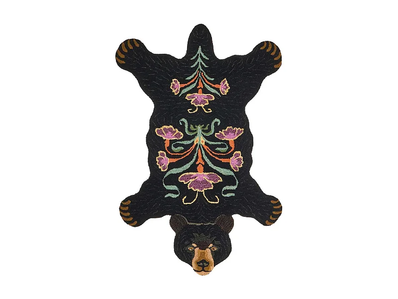 Grand tapis en laine Ours