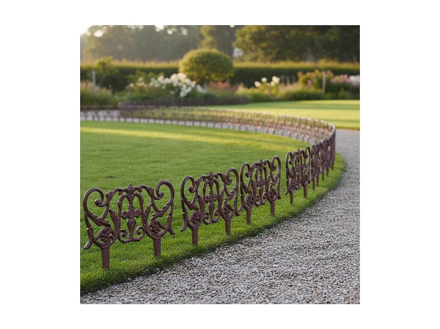 Bordurette en fonte Elegance Lot de 10