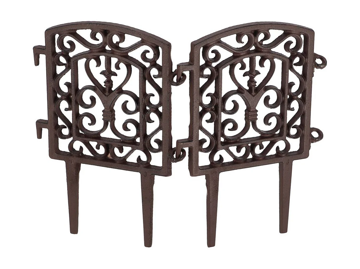 Bordure à assembler en fonte Tradition Lot de 10